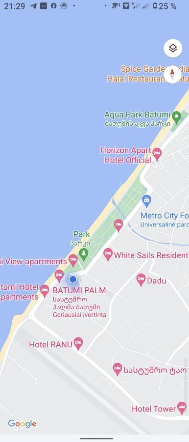 Bat Towers Studia Apartman Batumi Kültér fotó